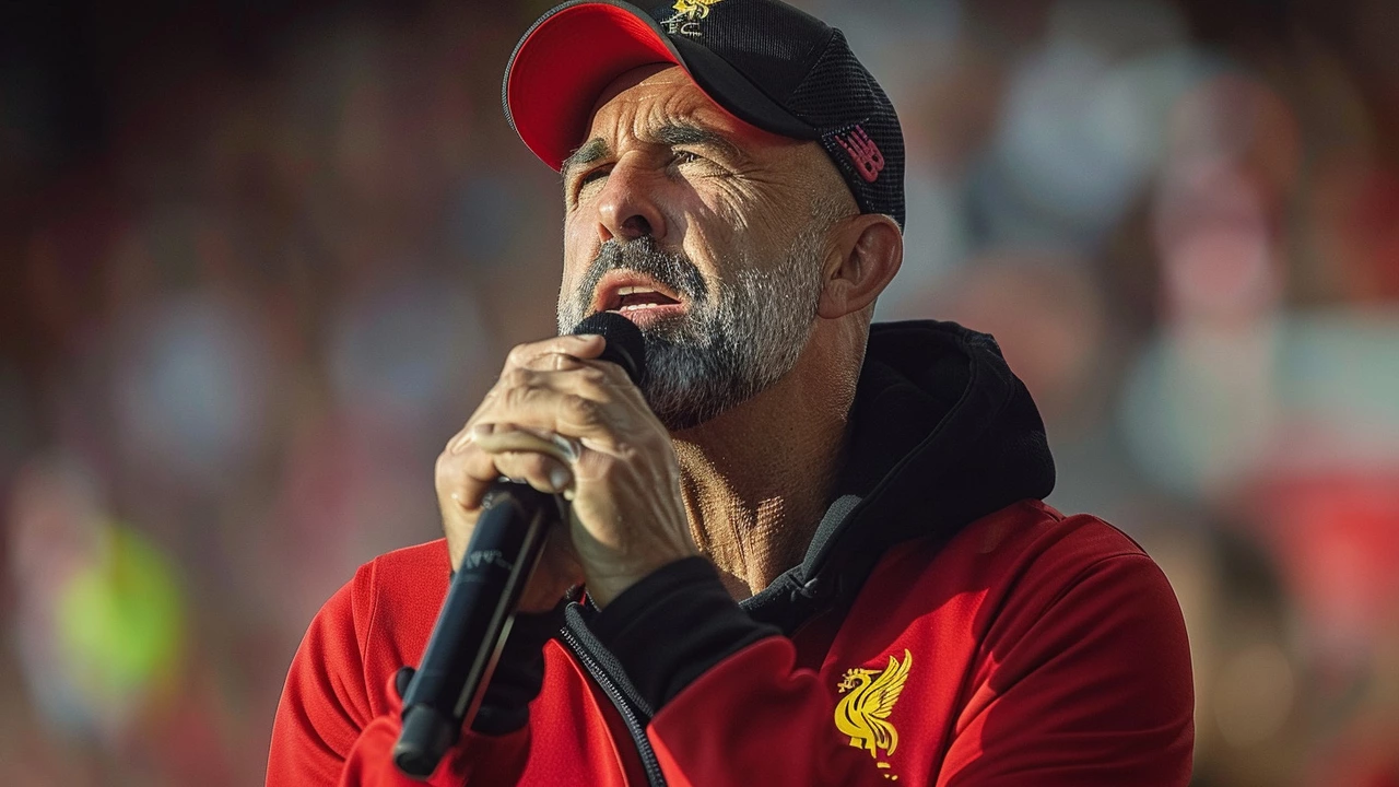 Jürgen Klopp überrascht Arne Slot mit ergreifendem Abschiedslied: Liverpool feiert emotionalen Moment